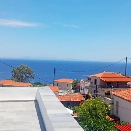 Volcanic Stone Sea View & Yard * Kipseli
