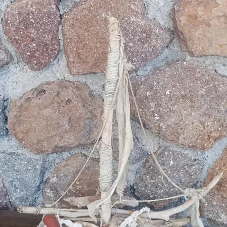 بيت ضيافة Volcanic Stone Sea View & Yard Kipseli