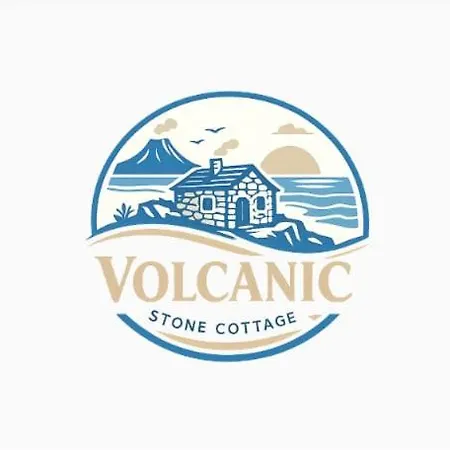 Volcanic Stone Sea View & Yard * Kipseli